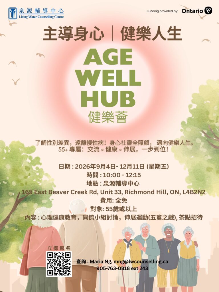 Age Well Hub Poster 202609